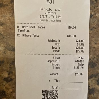 Tarascó - The Whole Enchilada. The receipt. - Mexican Near Me - Albuquerque, New Mexico Tarascó - The Whole Enchilada. The receipt. - Mexican Near Me - Albuquerque, New Mexico