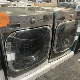 Washer and dryer set we bought Washer and dryer set we bought
