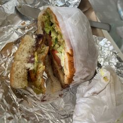 Tlaxcalita La Bella - Same thing with the torta! Stale, chicken old & slimey. And it's avocado not guacamole in a torta! Never again!