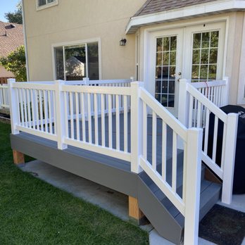 Hansen Fence & Deck - Custom deck and vinyl rail - Decks & Railing Near Me Hansen Fence & Deck - Custom deck and vinyl rail - Decks & Railing Near Me
