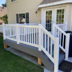 Hansen Fence & Deck - Custom deck and vinyl rail