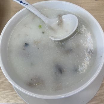 Tasty Spot Cafe - Pork & Preserved Egg Congee - Hong Kong Style Cafe Near Me - Rowland Heights, California
