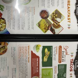 El Charro Restaurant - Menu