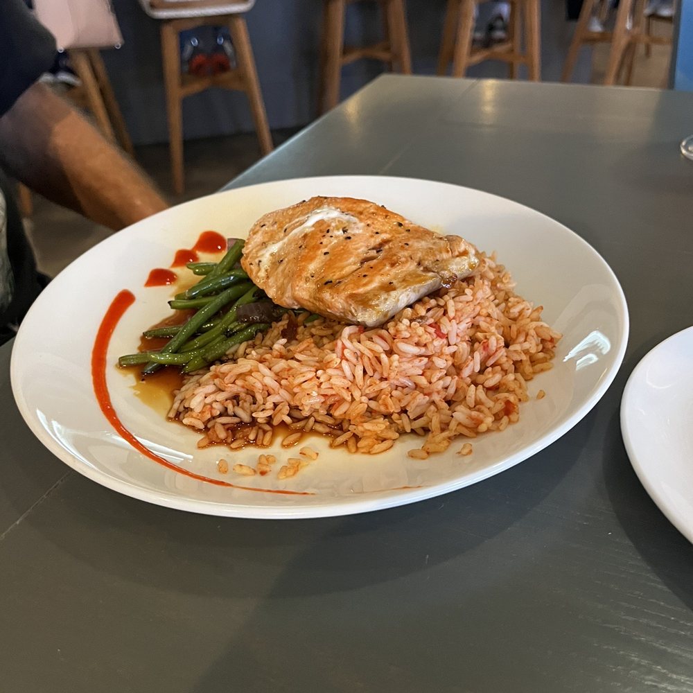 Steamers - Bourbon glazed salmon - Seafood Near Me - Southern Shores, North Carolina Steamers - Bourbon glazed salmon - Seafood Near Me - Southern Shores, North Carolina