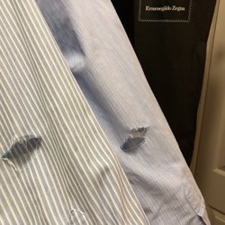 Canal Cleaners - Damaged shirts. Owner doesn't take responsibility.