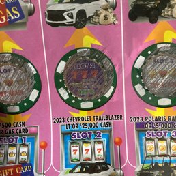 Fake scratch off