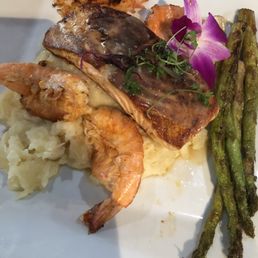 Salmon really nicely done