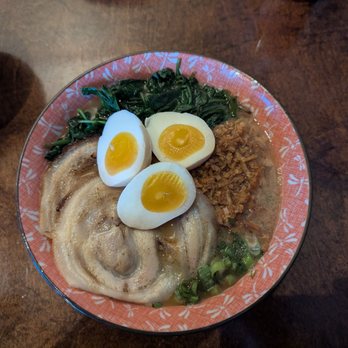 Ramen 4 Real - This is my favorite bowl, the Jigoku Special! It comes in varying spiciness, and phenomenal broth. - Ramen Near Me - Reno, Nevada