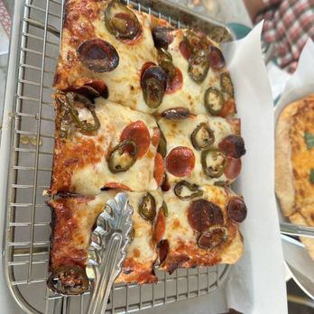 Gemelle - House Pepperoni Jalapeño Pizza - Italian Near Me - Fort Worth, Texas Gemelle - House Pepperoni Jalapeño Pizza - Italian Near Me - Fort Worth, Texas