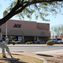 Ace Hardware - Ace hardware parking lot area