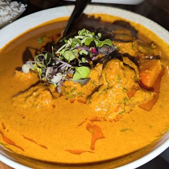 Angel Indian Restaurant - Lamb Madras $22 (comes with basmati rice) - Indian Near Me - Jackson Heights, New York