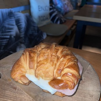 Sagrado Cafe - Ham and Cheese Croissant - Coffee & Tea Near Me - Miami, Florida