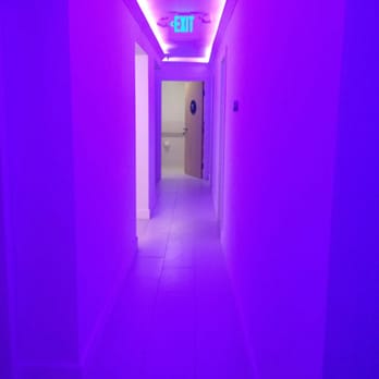 Reboot Float & Cryo Spa - Cool lighting in the corridors to the private rooms. - Float Spa Near Me - San Francisco, California