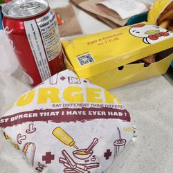 Call A Chicken - 11.99 combo (sandwich, 2 piece, fries, pop)
