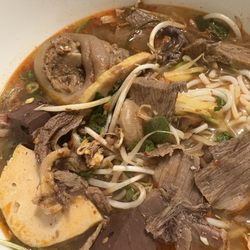 Pho 72 - My to-go order of Bun Bo Hue