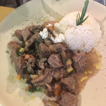Ai Tre Scalini - Beef and vegetable stew with rice - Wine Bars Near Me - Rome, RM