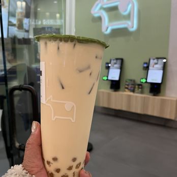 Milksha Great Mall - Brown sugar milk tea w/ honey boba - Coffee & Tea Near Me - Milpitas, California