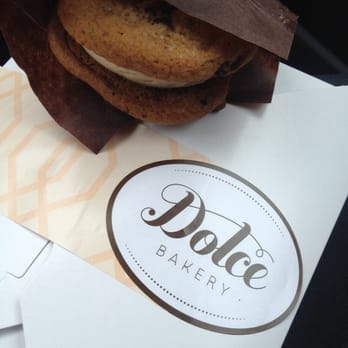 Dolce Bakery - I can't rave enough about this place; chocolate chunk cookies with peanut butter filling. Yum! - Desserts Near Me - Prairie Village, Kansas