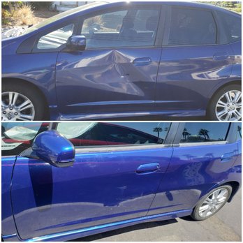 Dent Time - Before and after - Body Shops Near Me - Escondido, California Dent Time - Before and after - Body Shops Near Me - Escondido, California