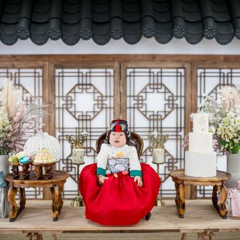 White Photo Studio - Loved the traditional hanok background they had for my baby girls dohl set up. - Event Photography Near Me - Fullerton, California White Photo Studio - Loved the traditional hanok background they had for my baby girls dohl set up. - Event Photography Near Me - Fullerton, California
