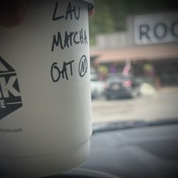 97 Rock House - 12 oz matcha latte