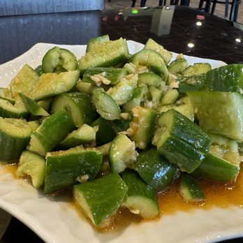 Chef Zhang - Smashed cucumber with garlic - must must order. enough for 2-3 people - Chinese Near Me - Evesham, New Jersey