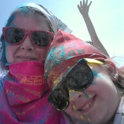 Color Vibe 5k - Color everywhere