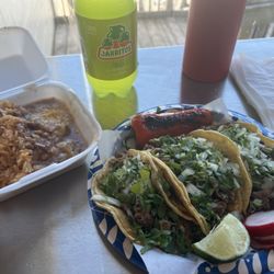 El Rey De Los Tacos - Carne asada street tacos
