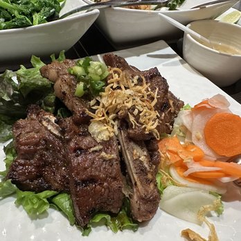 Pho Element - Short Ribs with Pho - Pho Bowl isn't shown here in photo. Nice portion of meat and very tasty. - Vietnamese Near Me - San Mateo, California