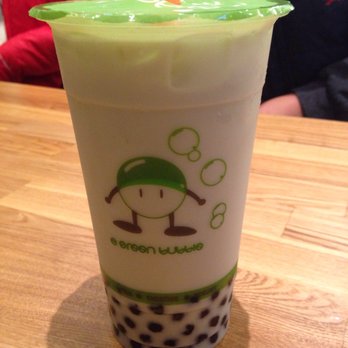 Mr Green Bubble - Taro green milk tea w/ boba pearls | $4.25 - Coffee & Tea Near Me - Oakland, California