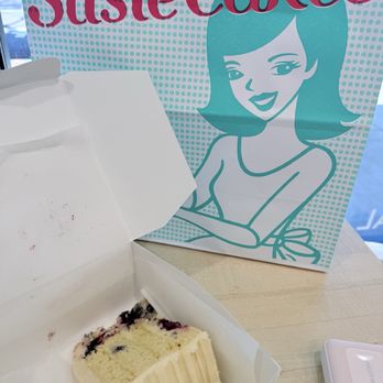 SusieCakes - Willow Glen - Lemon blueberry slice - Cupcakes Near Me - San Jose, California