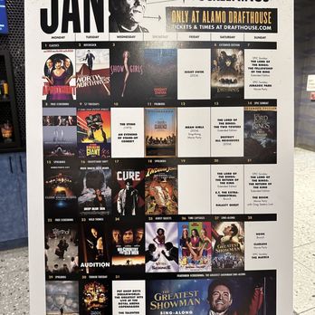 Alamo Drafthouse Cinema - January Movie Schedule - Cinema Near Me - Arlington, Virginia Alamo Drafthouse Cinema - January Movie Schedule - Cinema Near Me - Arlington, Virginia