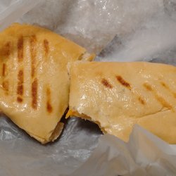The Great Canadian Bagel - Photo of my disappointing "grilled cheese" panini for $9.