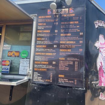 Bigg Belly BBQ - Menu - Food Trucks Near Me - Austin, Texas