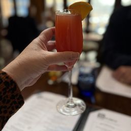 Blood Orange Mimosa