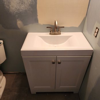 Posey Family Plumbing - Vanity install - Plumbing Near Me - Washington, Missouri Posey Family Plumbing - Vanity install - Plumbing Near Me - Washington, Missouri