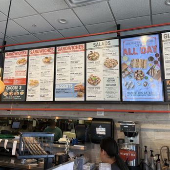 McAlister's Deli - Menu board, circa June 2026. - Delis Near Me - Niles, Illinois McAlister's Deli - Menu board, circa June 2026. - Delis Near Me - Niles, Illinois