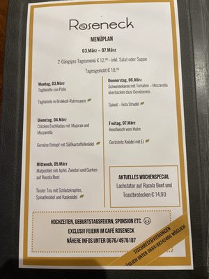 Menu photo 8 Cafe Roseneck Hall in Tirol, 7