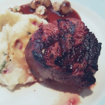 Silverado - 6oz. filet mignon perfectly cooked as requested. - American Near Me - Annandale, Virginia