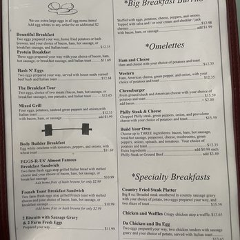 Eggs-R-Us - Menu - Breakfast & Brunch Near Me - Pittsburgh, Pennsylvania Eggs-R-Us - Menu - Breakfast & Brunch Near Me - Pittsburgh, Pennsylvania