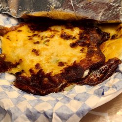 La Reyna De Pupusas - These are 2 of Frijoles with queso.