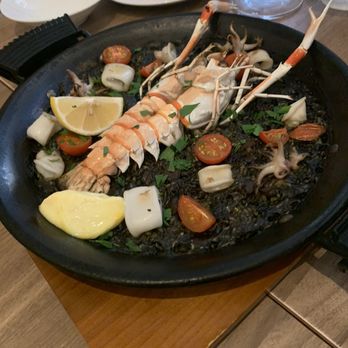 El Cielo - Paella Negro Langostino - Tapas Bars Near Me - Honolulu, Hawaii El Cielo - Paella Negro Langostino - Tapas Bars Near Me - Honolulu, Hawaii