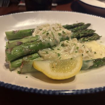 Red Lobster - Asparagus covered in crab - Seafood Near Me - Reno, Nevada
