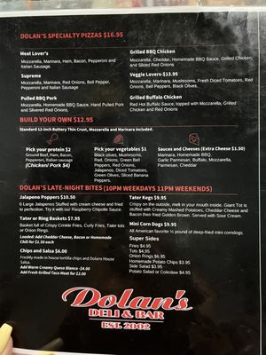 Menu photo 4 Dolan's Bar & Grill Franklin, TN