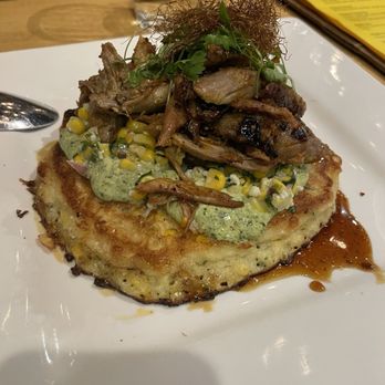 Magpie Cafe - Duck over corn pancake - New American Near Me - Sacramento, California Magpie Cafe - Duck over corn pancake - New American Near Me - Sacramento, California