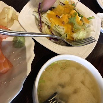 Umi 2 - Soup with sashimi lunch - Japanese Near Me - New Orleans, Louisiana Umi 2 - Soup with sashimi lunch - Japanese Near Me - New Orleans, Louisiana