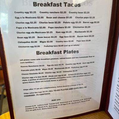 Menu photo 1 Chelita's Mexican Restaurant San Antonio, TX Menu photo 1 Chelita's Mexican Restaurant San Antonio, TX