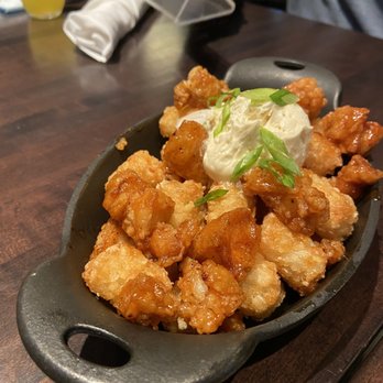 The General Public - Tater Tots with Daily Toppings - New American Near Me - Houston, Texas The General Public - Tater Tots with Daily Toppings - New American Near Me - Houston, Texas