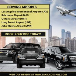 LAX Black Cars - "Need a ride going to the aiport? LAX Black Cars is the best car service you can book in LA! Book at www.laxblackcars.com/book-now