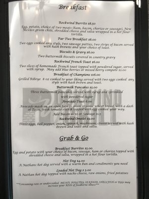 Menu photo 2 Rockwind Grill Hobbs, NM